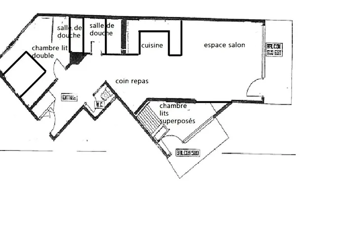 Hauts De Chaviere - Location: Bel De 53 M2 Traversant, Confortable Et Calme De 53 M2, Bien Situ Mae-9037