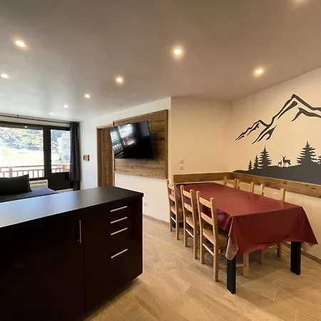 Hauts De Chaviere - Location: Bel De 53 M2 Traversant, Confortable Et Calme De 53 M2, Bien Situ Mae-9037 * Val Thorens