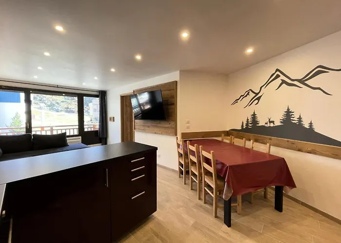 Hauts De Chaviere - Location: Bel De 53 M2 Traversant, Confortable Et Calme De 53 M2, Bien Situ Mae-9037 * Val Thorens